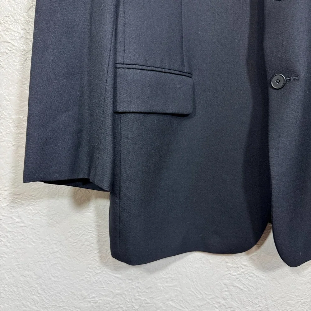 Vtg Joseph Abboud‎ Blazer Sport Coat 44R Wool USA Made Classic Ivy Prep School